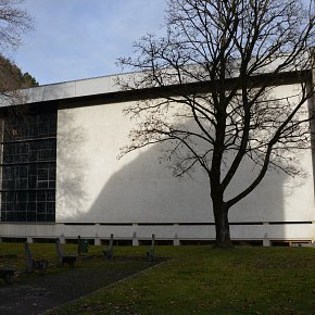 Feldkirch Levis, Stadtpfarrkirche Maria, Königin des Friedens, 1962 – 66 Architekten Willi Ramersdorfer und German Meusburger