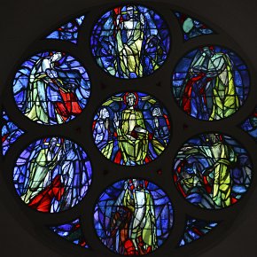 Götzis, St. Ulrich, Rosette, Mila Bjelik-Stöhr, 1946