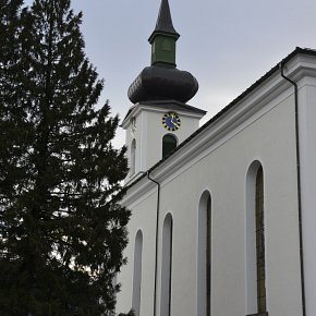 Hittisau, Pfarrkirche Hl. Drei Könige, 1841- 45 Neubau