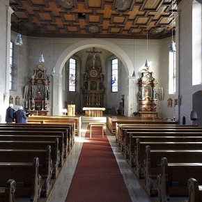 Bildstein, Wallfahrtskirche zu Unserer Lieben Frau Maria Heimsuchung 1663 Baubeginn