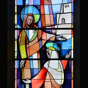 Lingenau, Pfarrkirche Heiliger Johannes der Täufer, Heimsuchung, Konrad Honold 1963