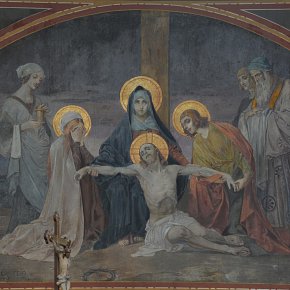 Riezlern, Mariä Opferung, Beweinung Christi, Martin Feuerstein 1903/05