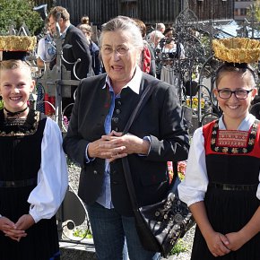 Bregenzerwälder Tracht Schappele - Flitterkrone, von Mädchen bis zur Hochzeit getragen, Schwarzenberg 2014