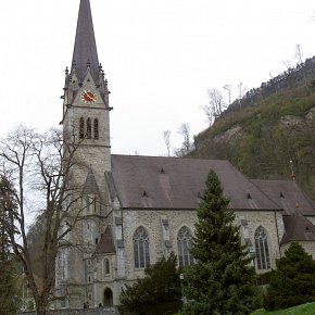 Vaduz Kathedrale St. Florin Foto Peter Reiser